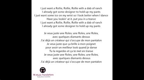 paroles rolex|rolex song download.